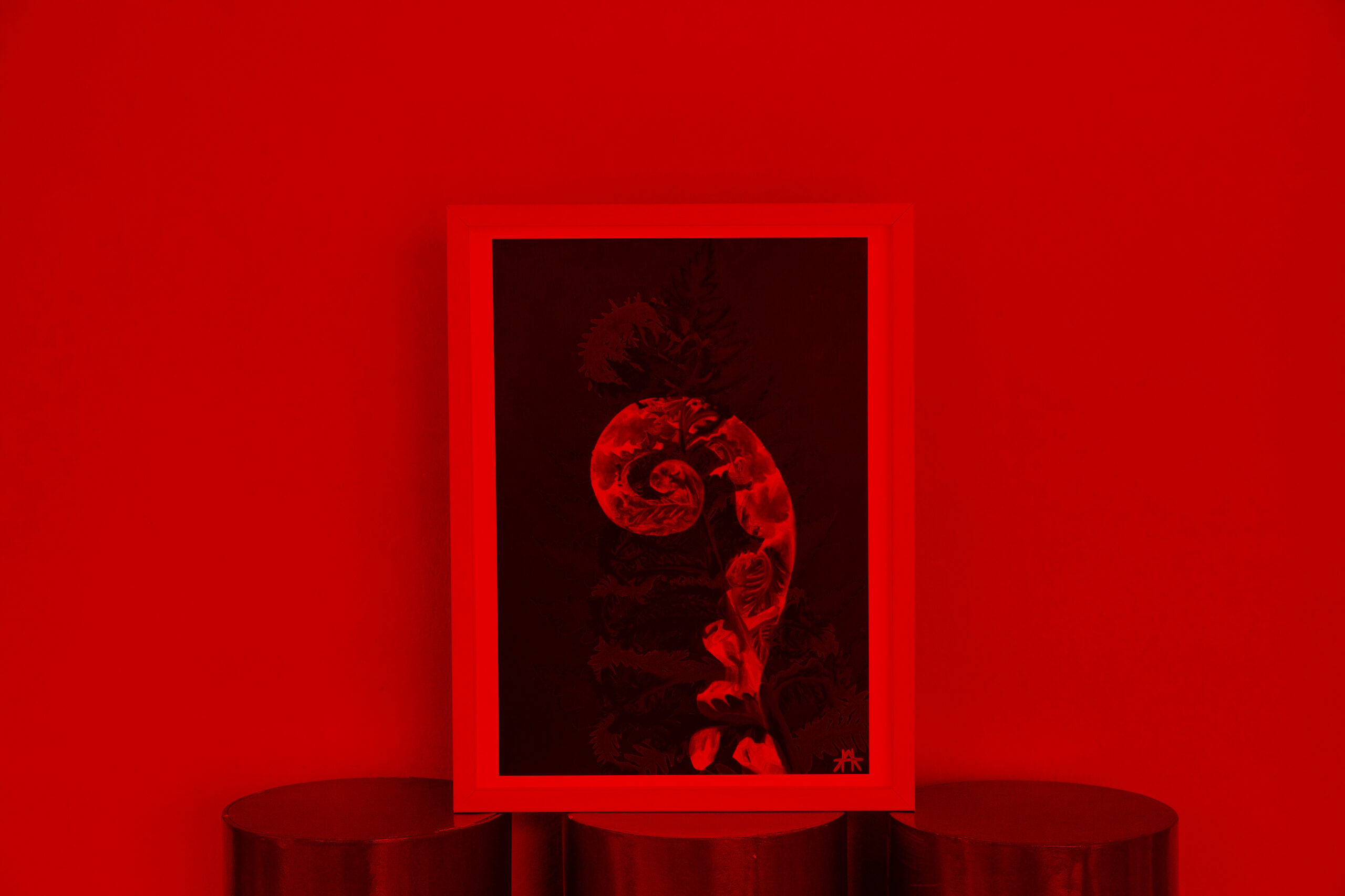 ‘UNFURL’: Light Reactive Painting – Fine Art Giclée Print on Archival Paper, Limited Edition of 50, Signed & Dated