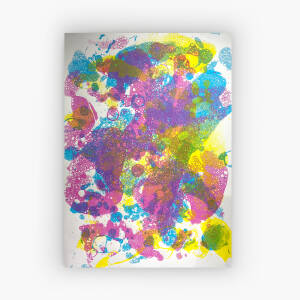 'BUBBLES’: Light Reactive Screen-Printed Poster, Limited Edition, Signed and Numbered on Kent Edition Paper